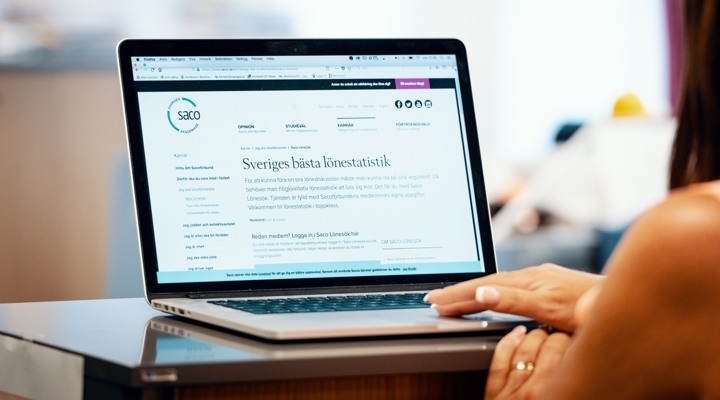 Sveriges Ingenjörers lönestatistik ingår i Saco lönesök - en databas baserad på löneenkäter bland Saco-federationens medlemmar