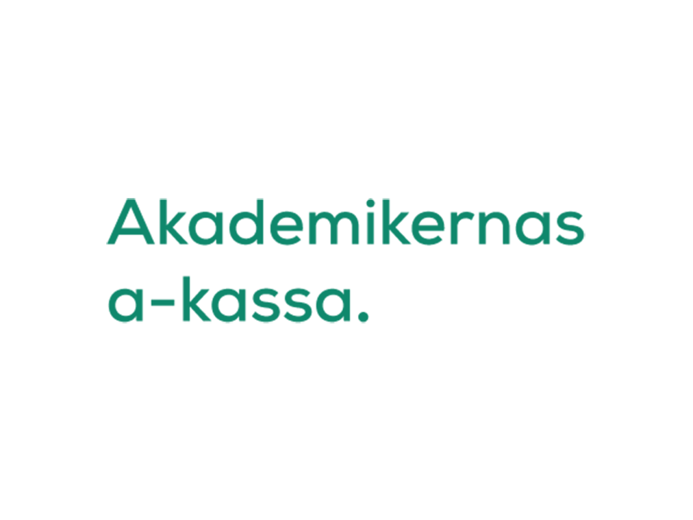 The logotype of Akademikernas a-kassa.