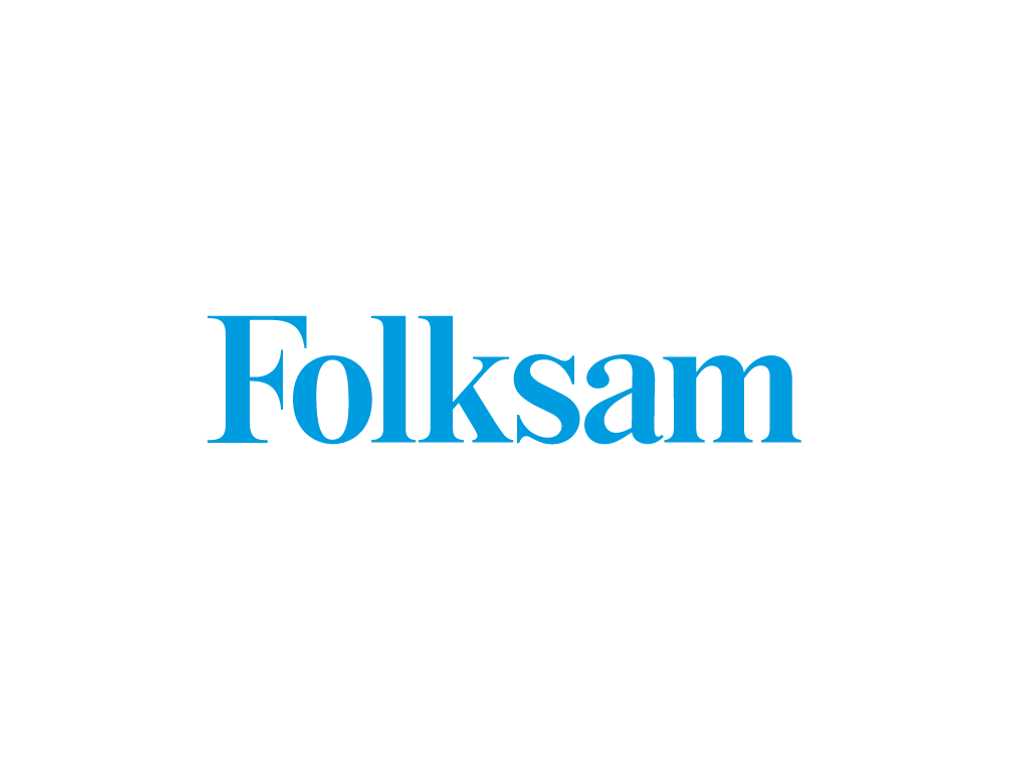 The logotype of Folksam income insurance company.